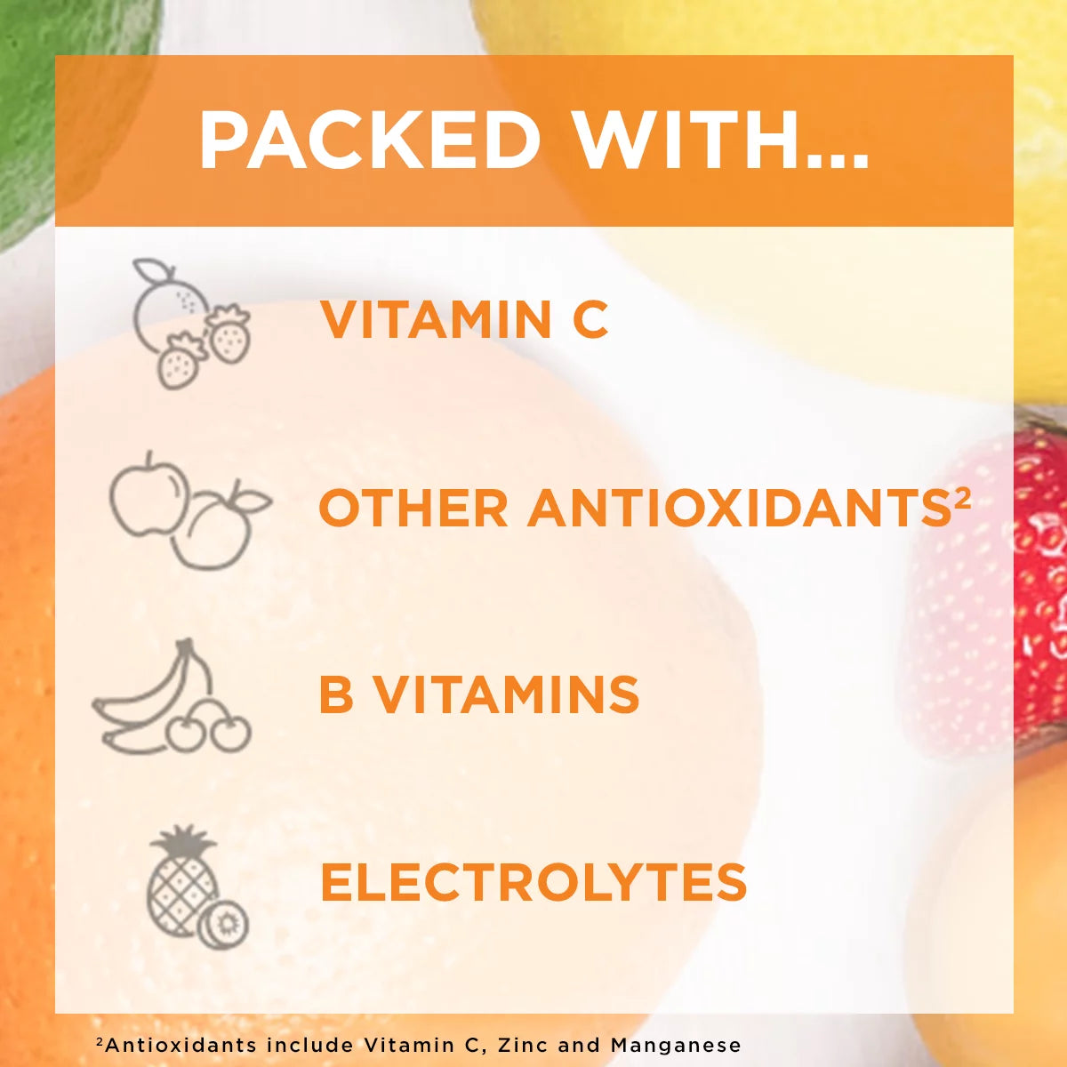 30 Count Tangerine Flavor Dietary Supplement Drink Mix with 1000 mg Vitamin C, 0.33 Ounce Packets B978