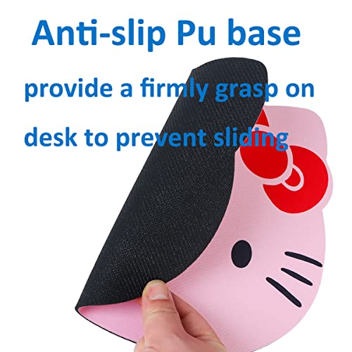 Pink Non-Slip Mouse Pad 10×8.5 in G156