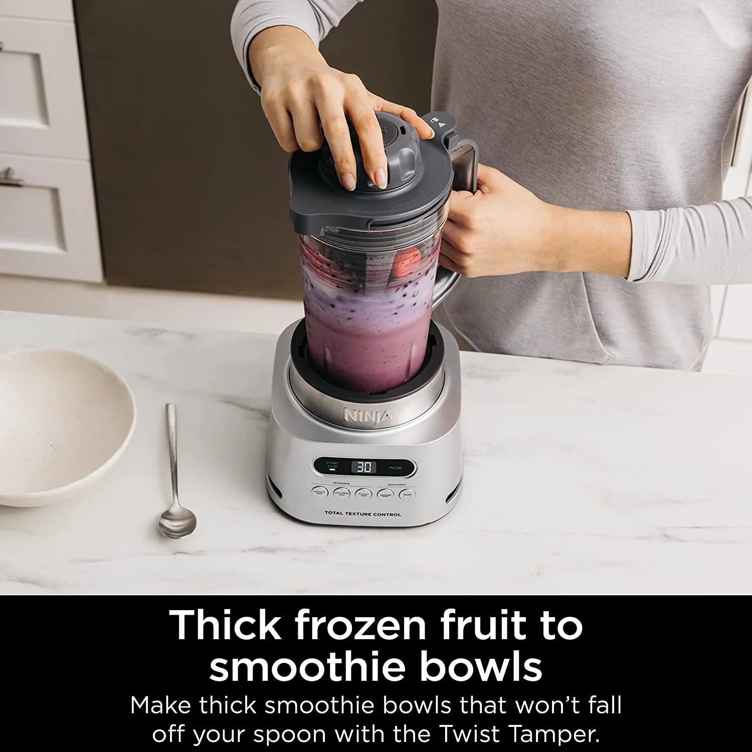 Gray Blender with 34-oz. Pitcher and 2 To-Go Cups T936970