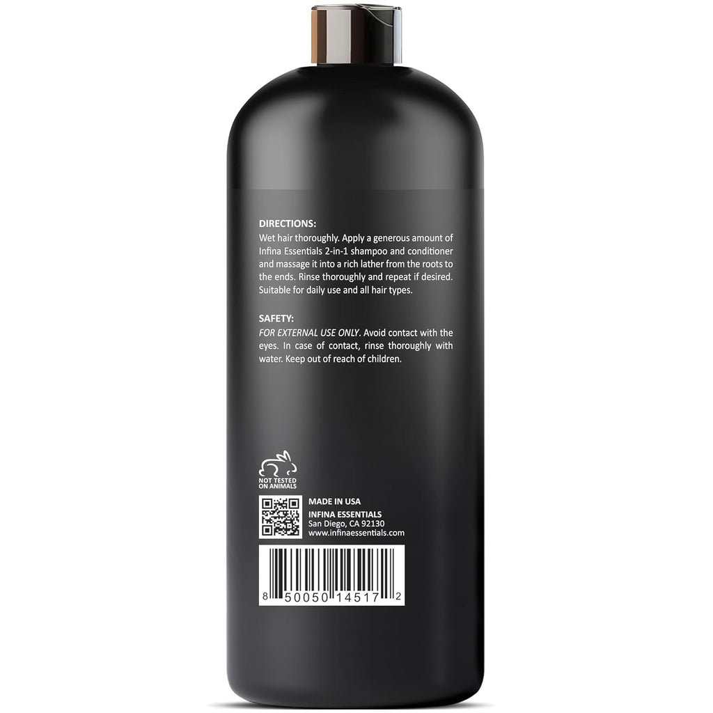 2 in 1 Shampoo and Conditioner 16 fl oz N5917