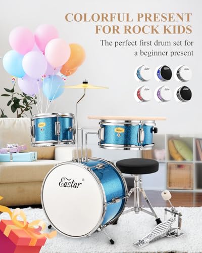 3-Piece 14 inch Junior Drum Set with Bass Tom Snare Drum M73938