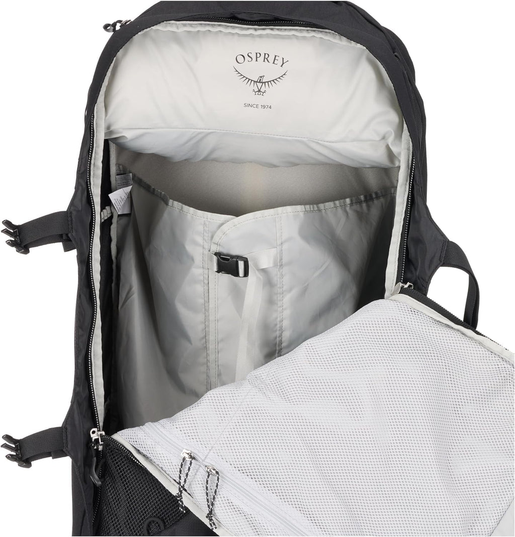Black 65L Wheeled Travel Pack F7707