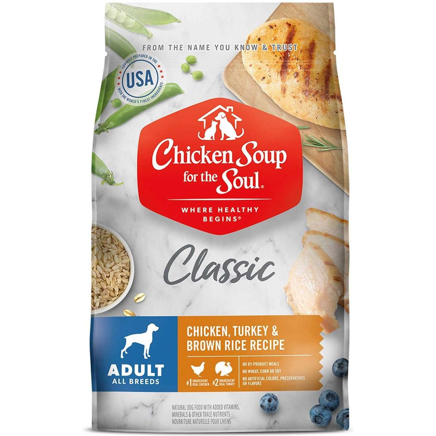 Chicken Turkey Brown Rice Dry Dog Food T700186