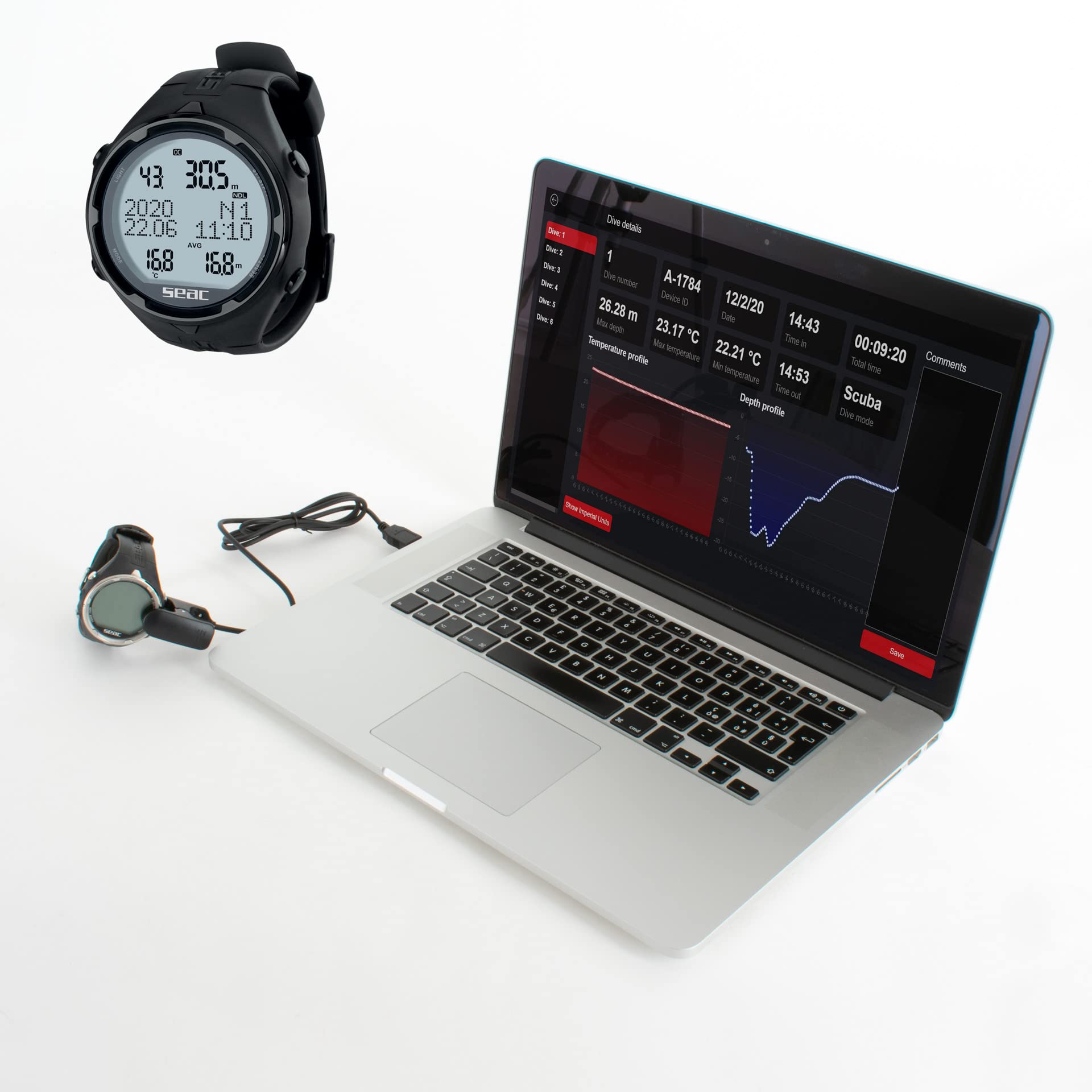 Scuba Dive Computer T12444