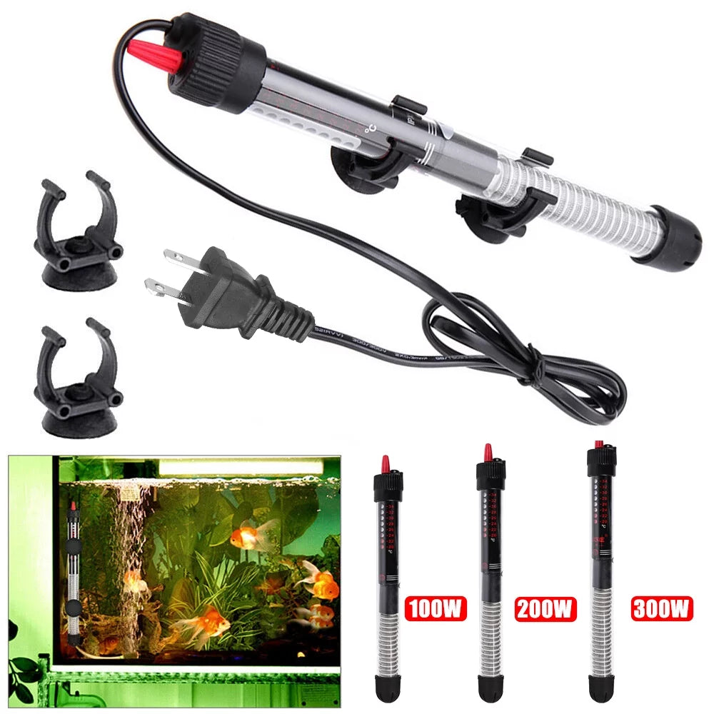 200W Adjustable Submersible Aquarium Heater T397129