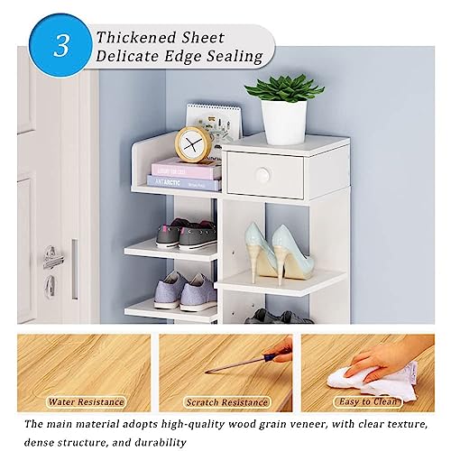 8 Tiers Vertical Narrow Shoe Rack P36131