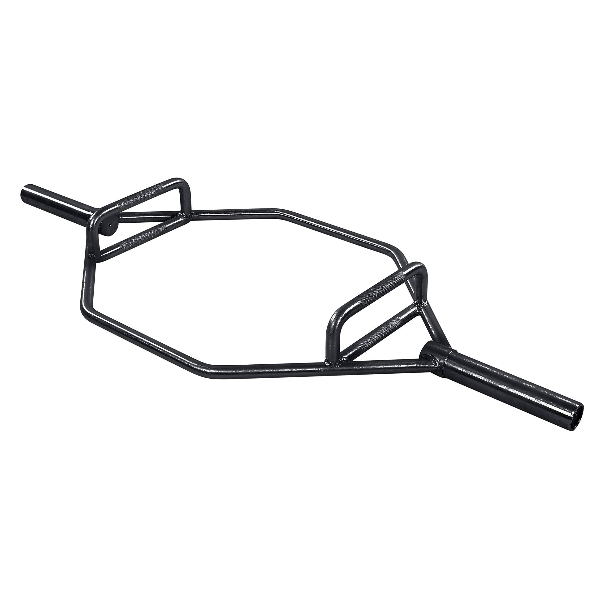 Black 2-Inch Hex Weight Lifting Trap Bar M277574