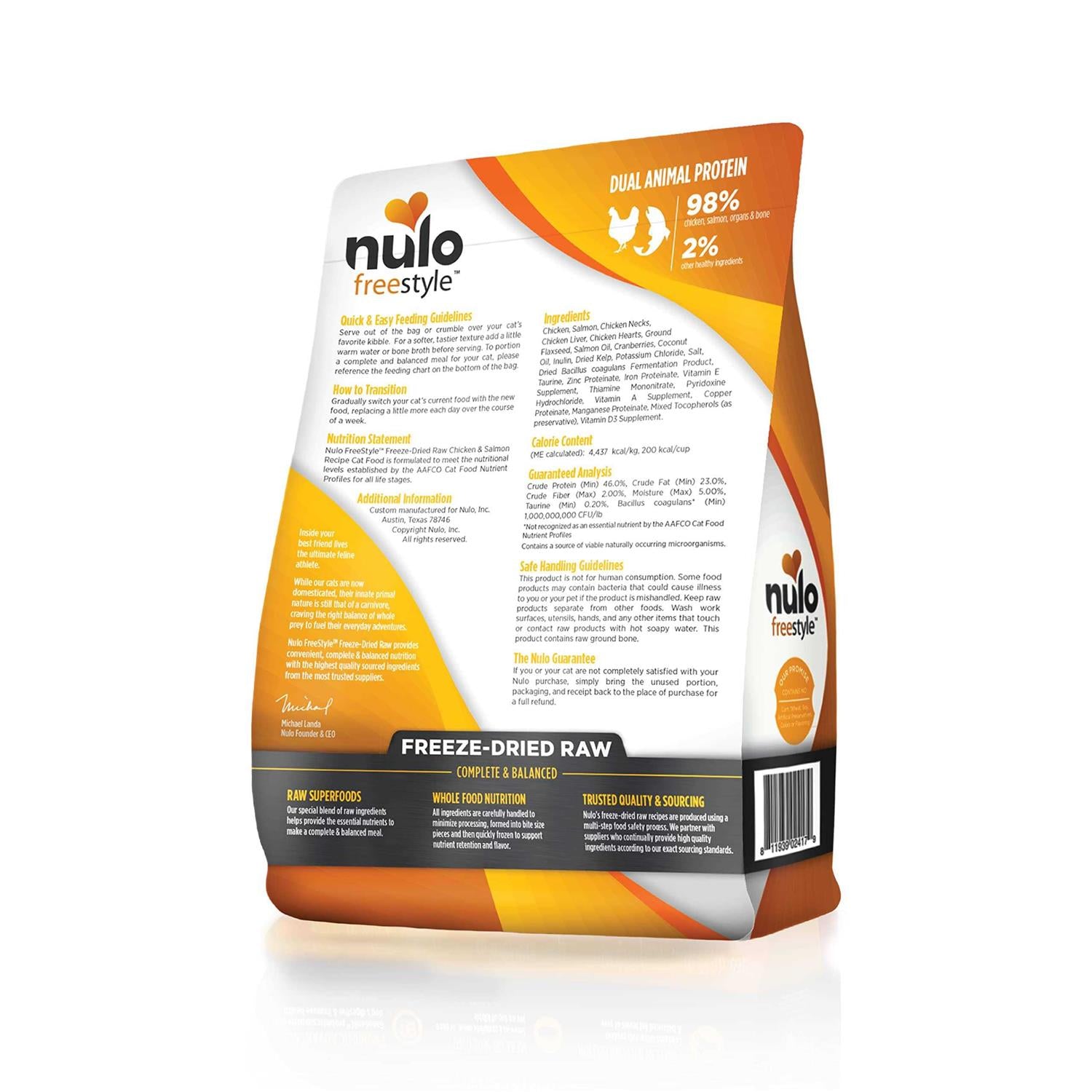 Freeze Dried Raw Cat Food C63494