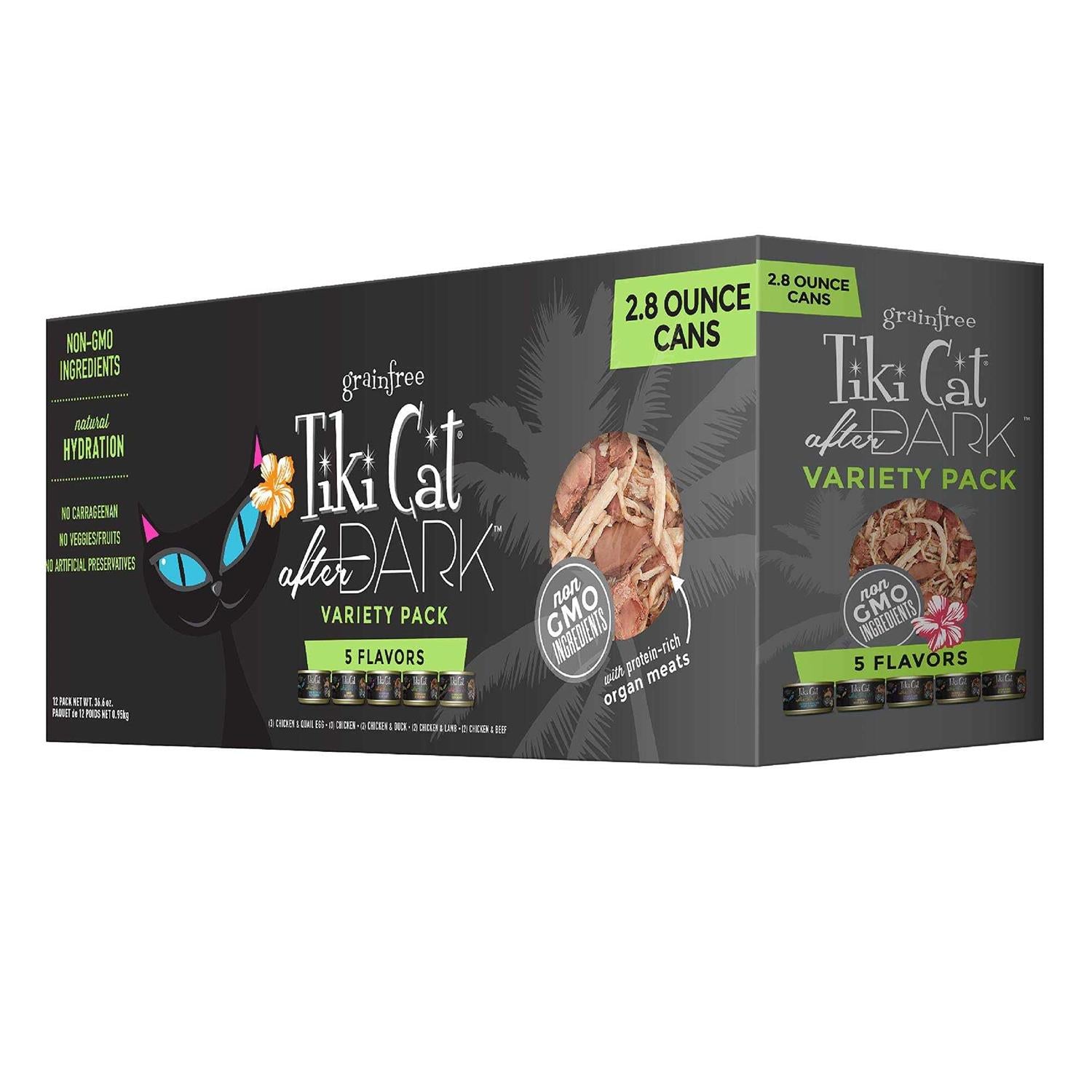 Tiki Cat After Dark Variety Pack Canned Cat Food W502921