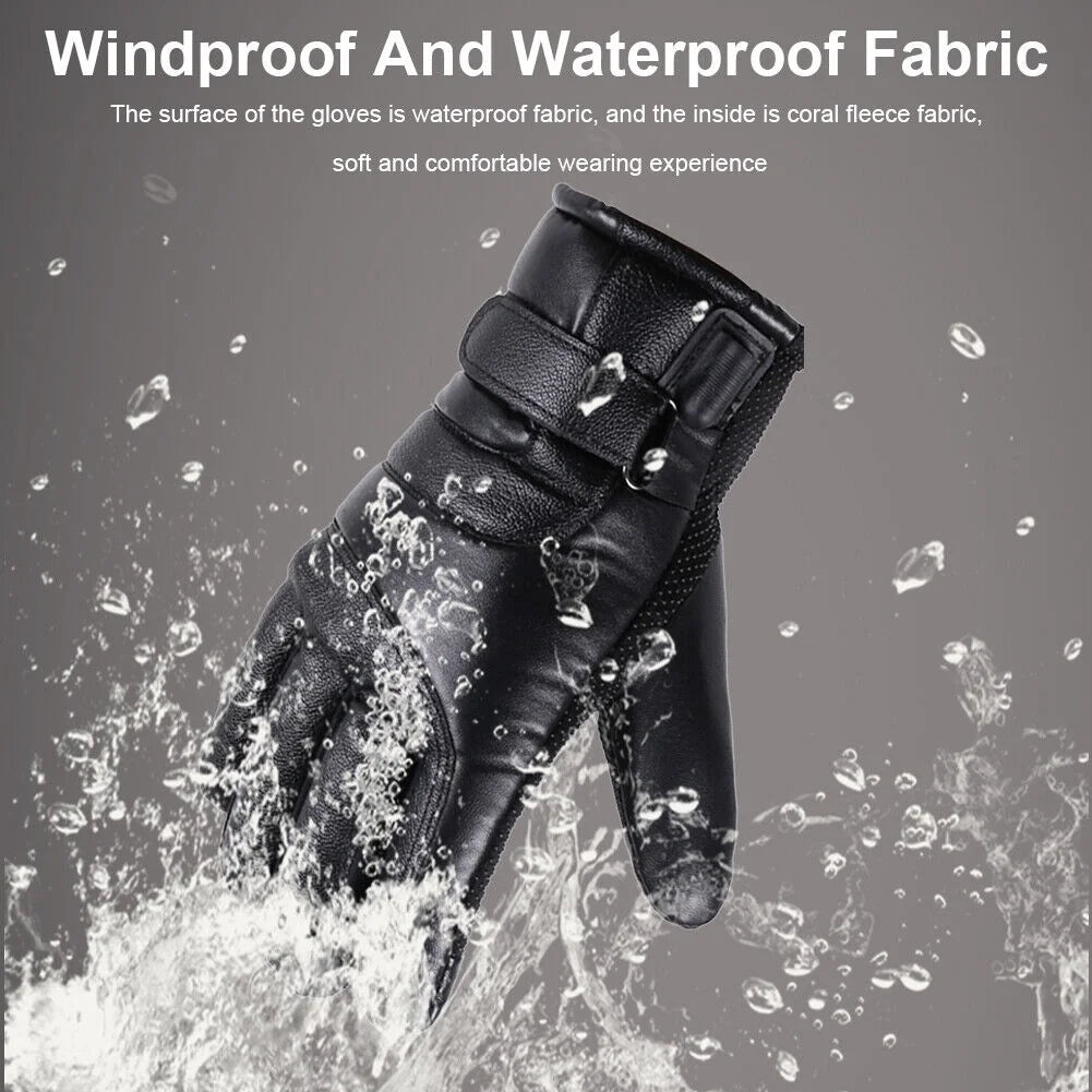 USB Powered Heated Waterproof Touchscreen Gloves L617