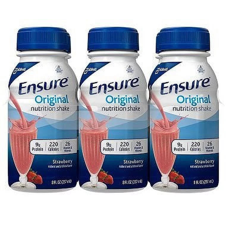 Strawberry Nutrition Shake, 8 fl. oz., 24 ct. S654