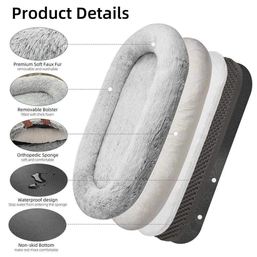 30D Sponge Bean Bag Bed X28616