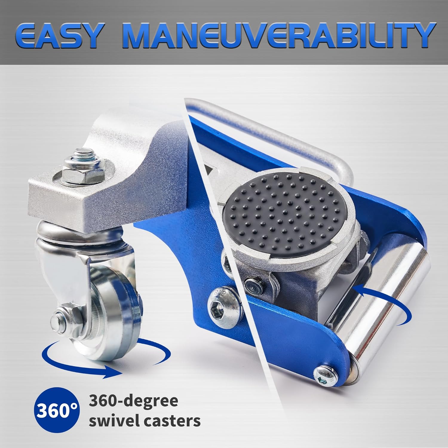 Low Profile 2 Ton Hydraulic Aluminum and Steel Floor Jack with Rubber Pads Z965547