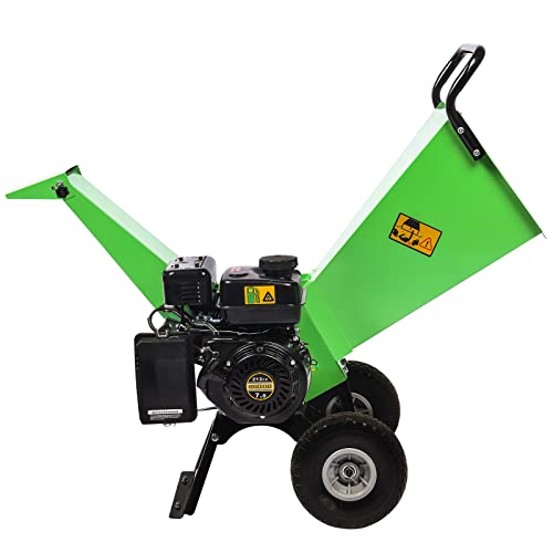7HP Gas Powered Wood Chipper Shredder Mulcher S124516