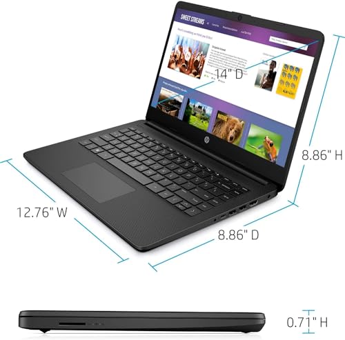 Natural Silver 14 Ultrabook with Intel 4-Core CPU, 16GB RAM, 1.6TB Storage, Win11 K4112