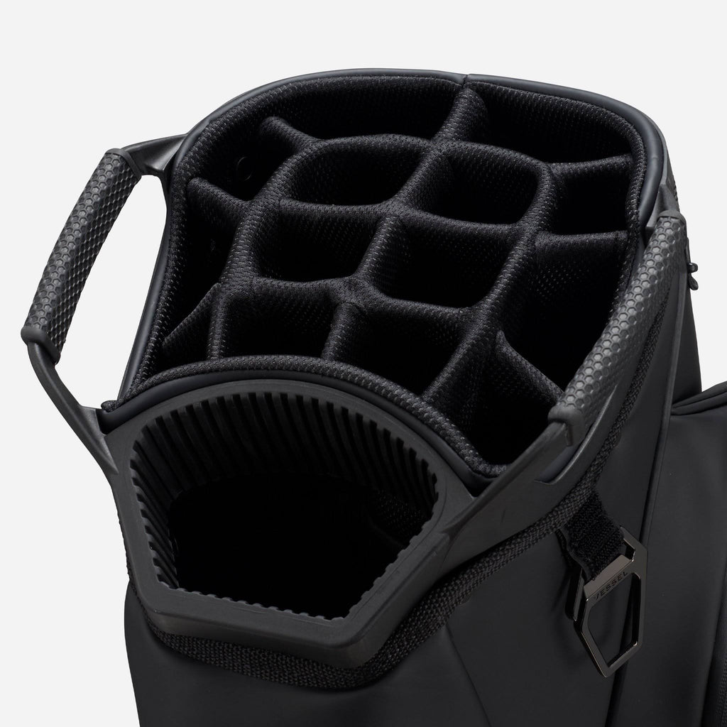 Matte White/Navy Cart Bag T6040