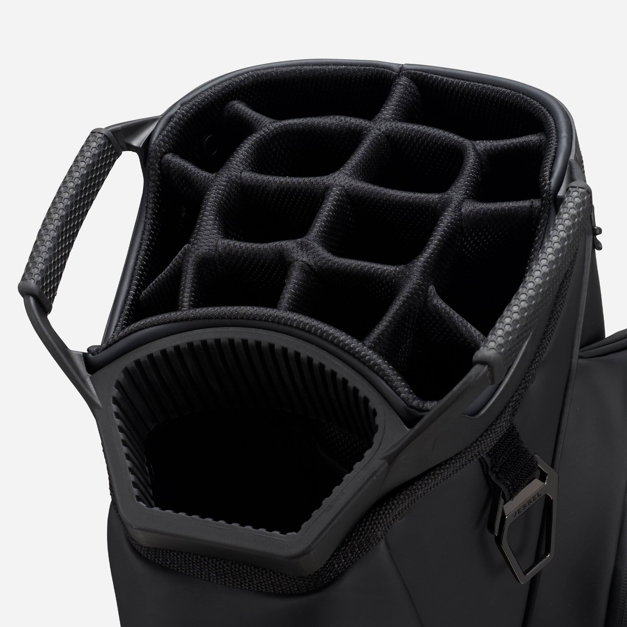 Matte White/Navy Cart Bag T6040