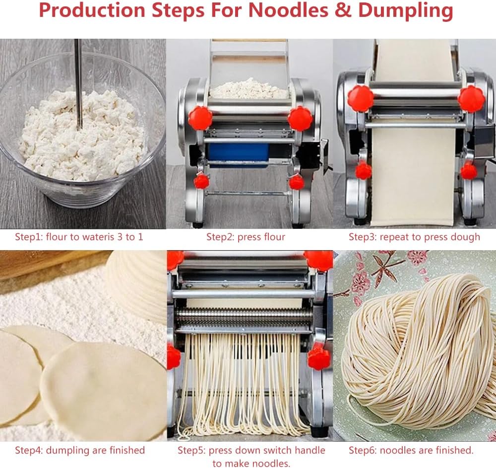 550W Automatic Stainless Steel Pasta Maker A369