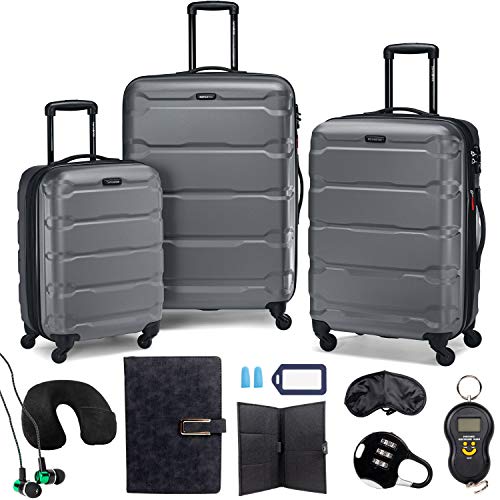 3-Piece Nested Spinner Set with Luggage Accessory Kit E77884