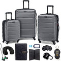 3-Piece Nested Spinner Set with Luggage Accessory Kit E77884