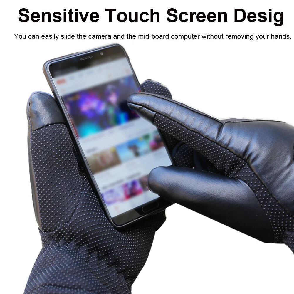 USB Powered Heated Waterproof Touchscreen Gloves L617