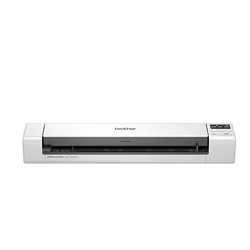 Duplex Wireless Compact Mobile Document Scanner A55832