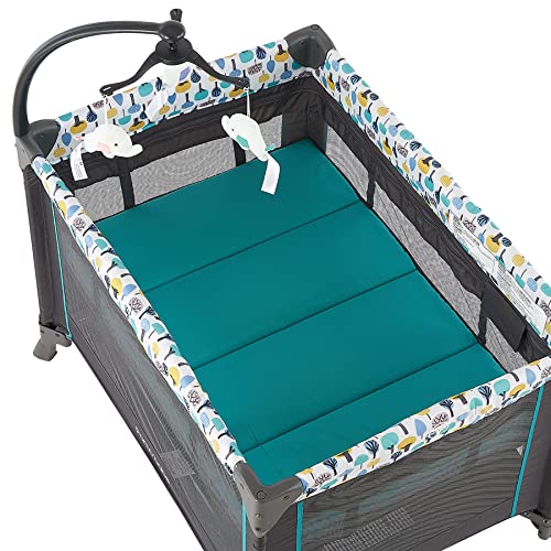 Portable Baby Playpen with Detachable Bassinet and Changing Table D115831