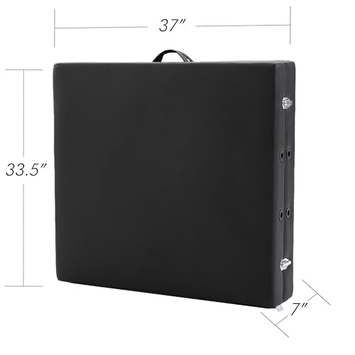 Black Portable Massage Table W63027
