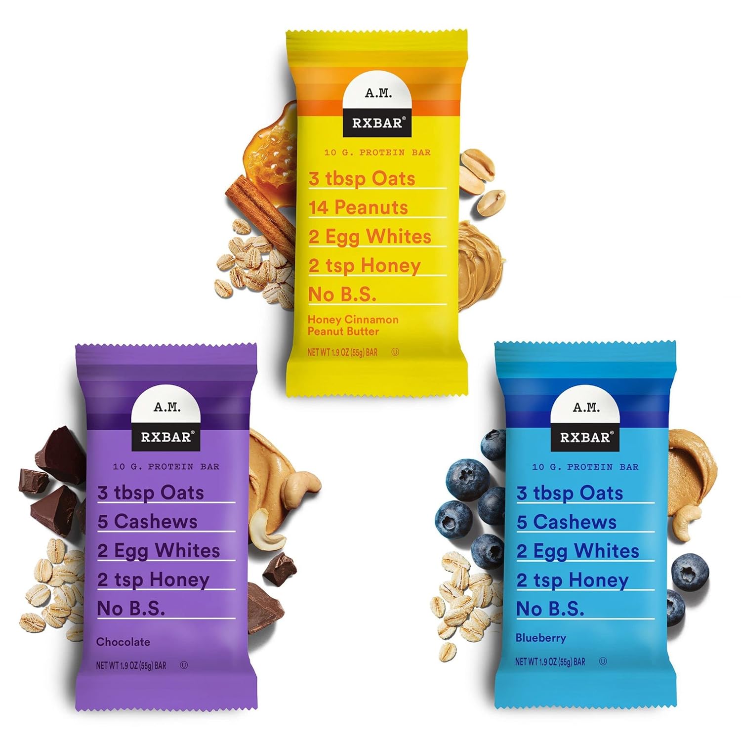 Gluten Free Protein Bars, 22.8oz Box (12 Bars) I654