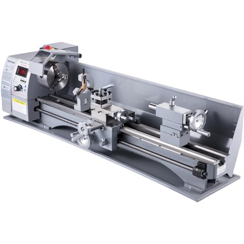 Metal Lathe, 8.26"x28.3", 2500 RPM Variable Speed, 750W Brushless Motor Precision Lathe Milling Machine B606166