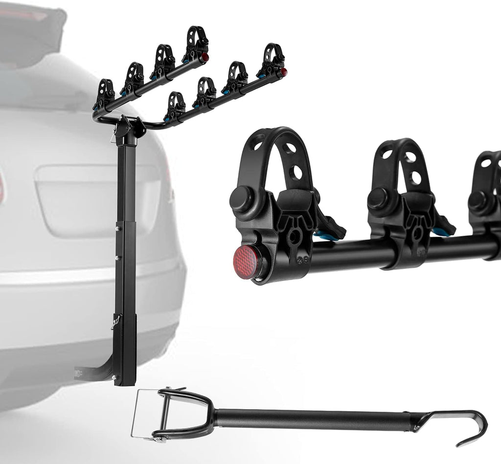 4-Bike Hitch Rack Double Foldable Rack Z2820