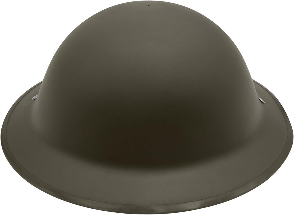 Olive Drab Green Lightweight Plastic British Army Helmet H926096