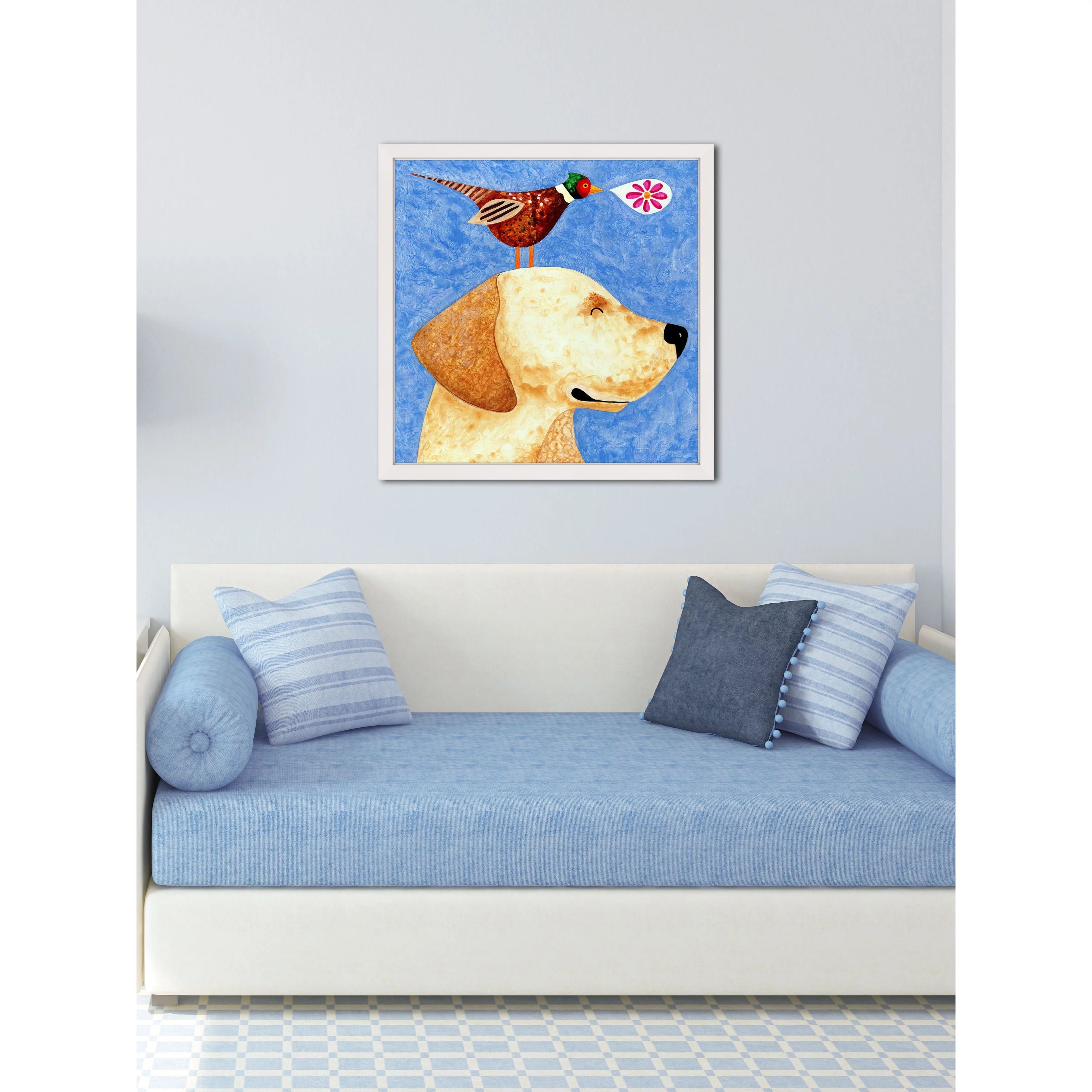 Framed Painting Print W12172