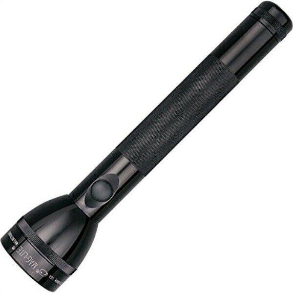 Black Heavy-Duty 3-Cell C Flashlight L688177
