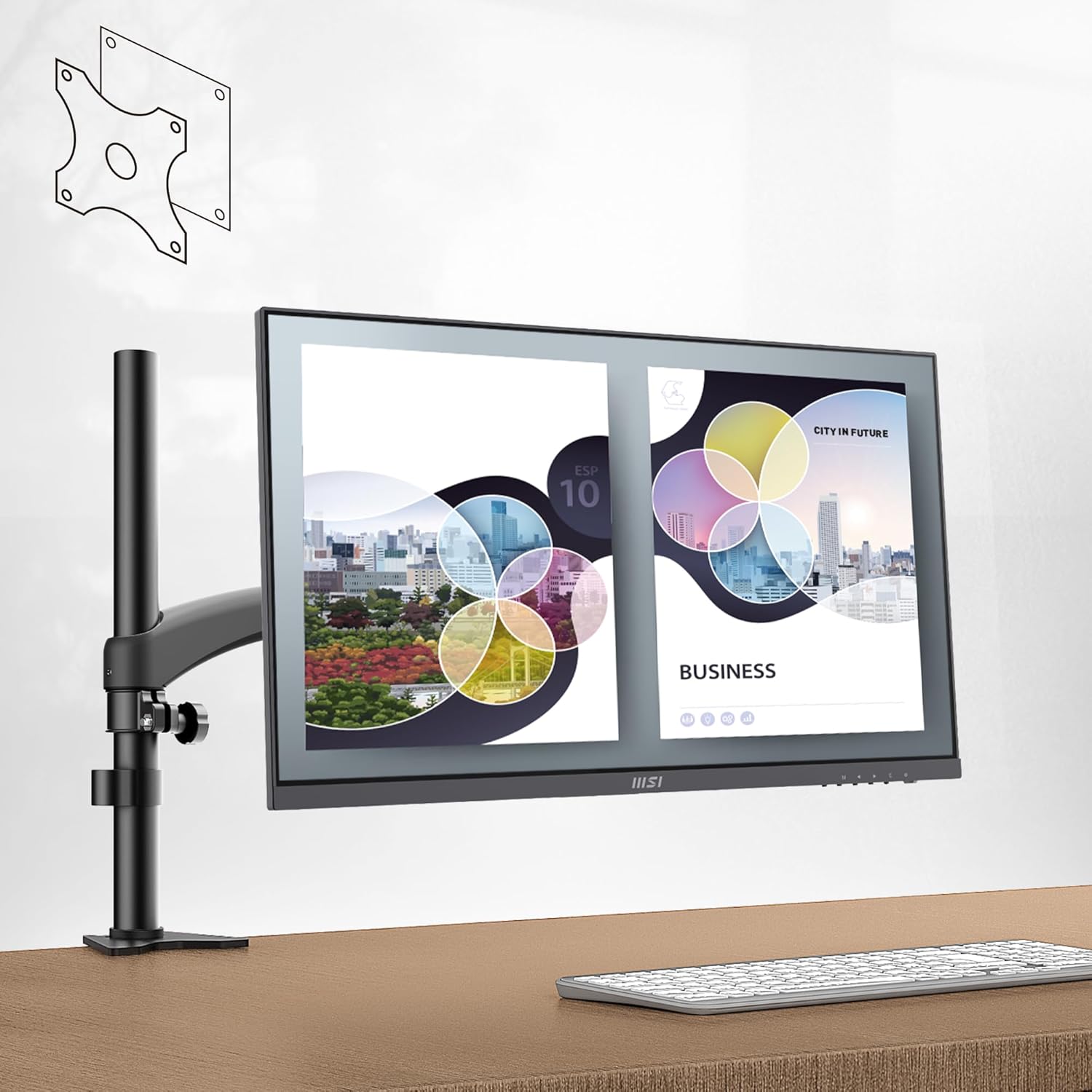24-inch IPS 1920 x 1080 100Hz Computer Monitor T462