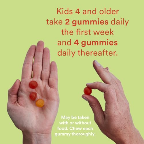 90 Count Kids Multivitamin Gummies with Fiber Z668