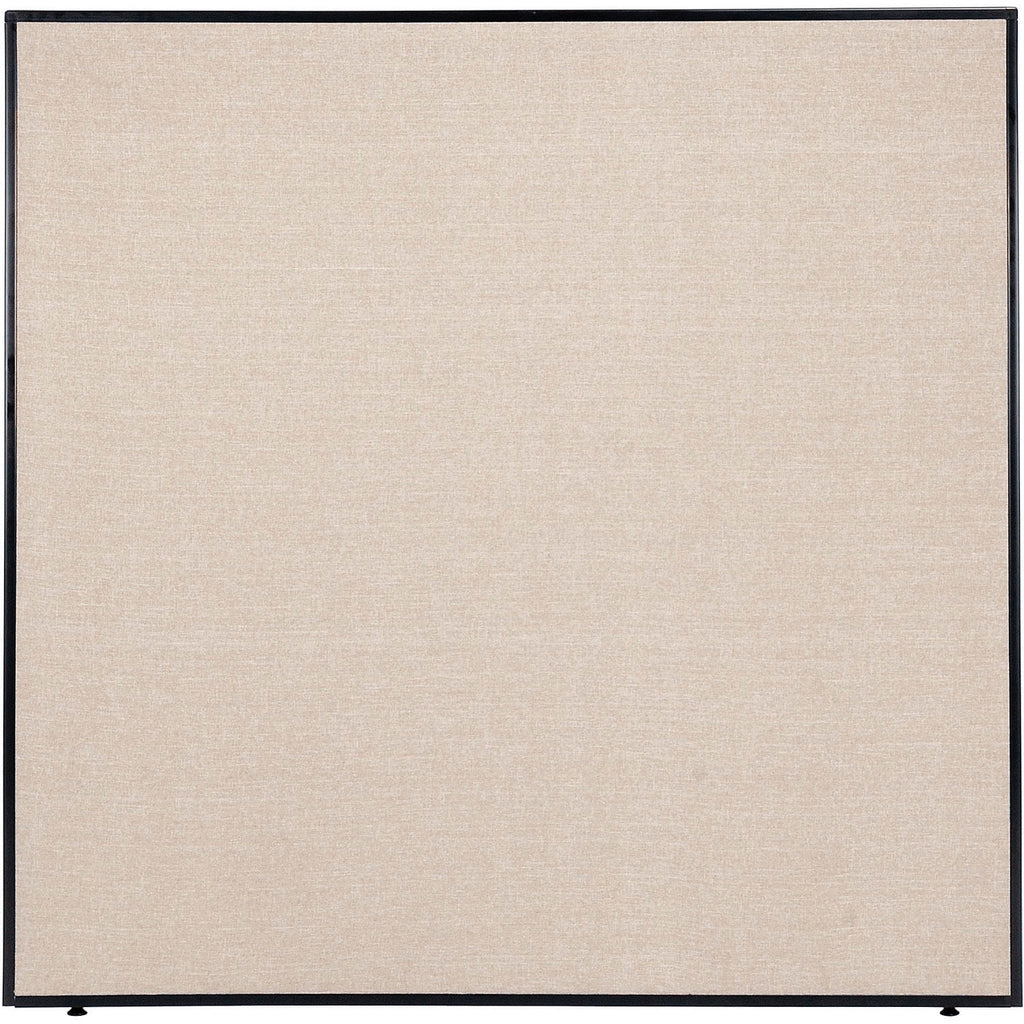 60-1/4"W x 60"H Tan Office Partition Panel T923