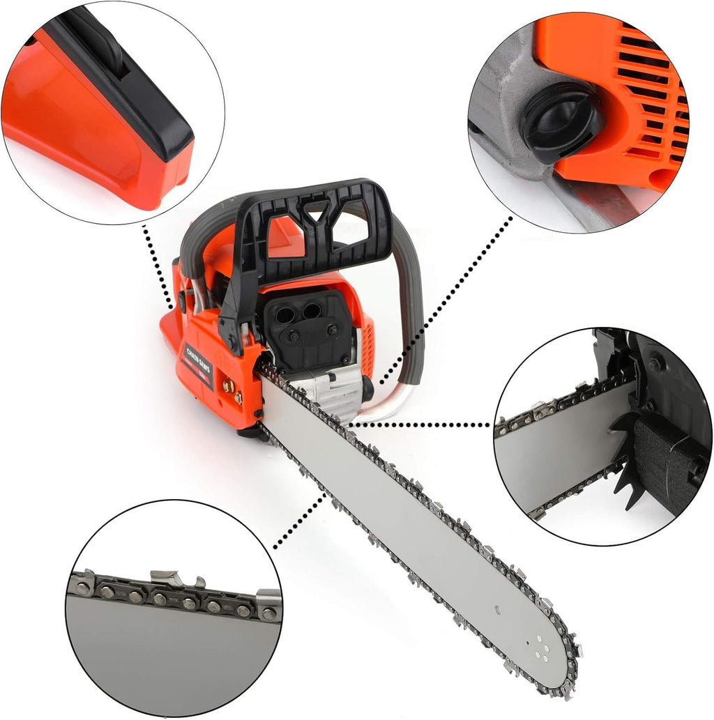 22 Inch 52cc Gas Chainsaw K38553