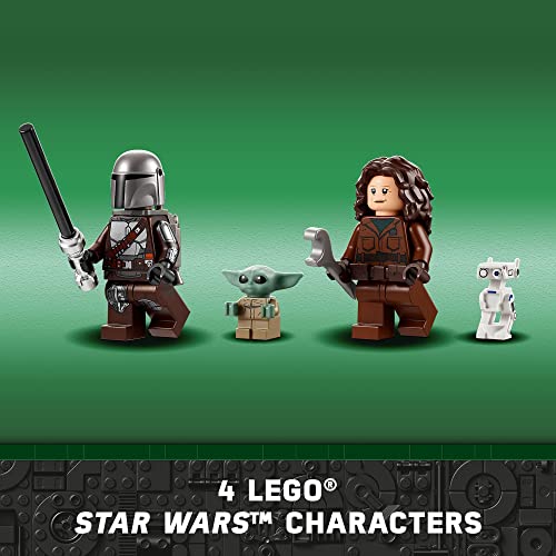 LEGO Star Wars N-1 Starfighter Building Set with Baby Yoda Grogu and Droid Toy Figures H3840