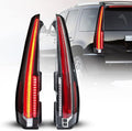 Clear LED Tail Lights Assembly for Cadillac Escalade ESV W392