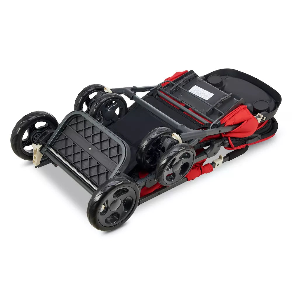 Red Tandem Double Stroller K1335