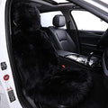 Beige Faux Sheepskin Fur Car Seat Cover O955