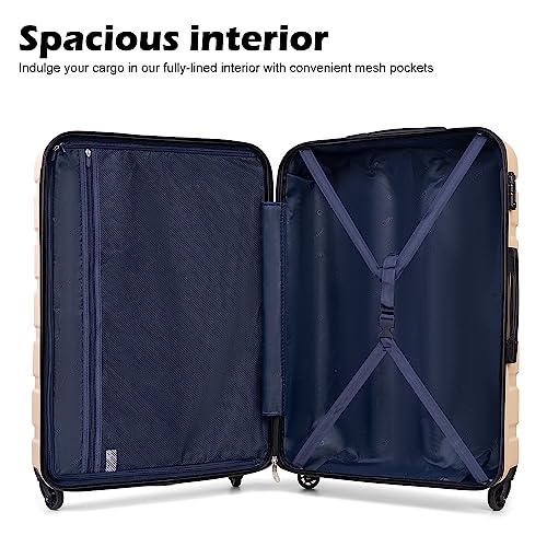4 Piece Hardshell Spinner Suitcase Set with TSA Lock Z939967