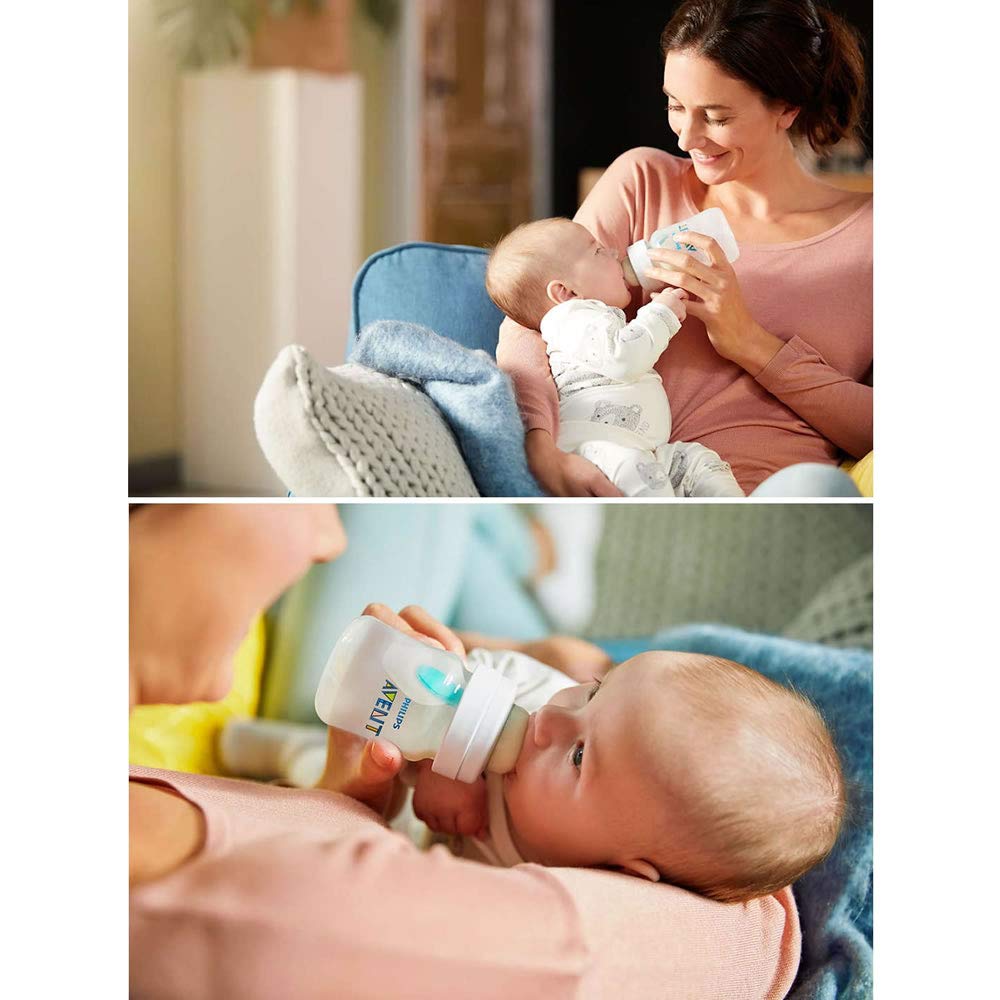 Clear Anti-Colic Bottle 4oz 3pk X755