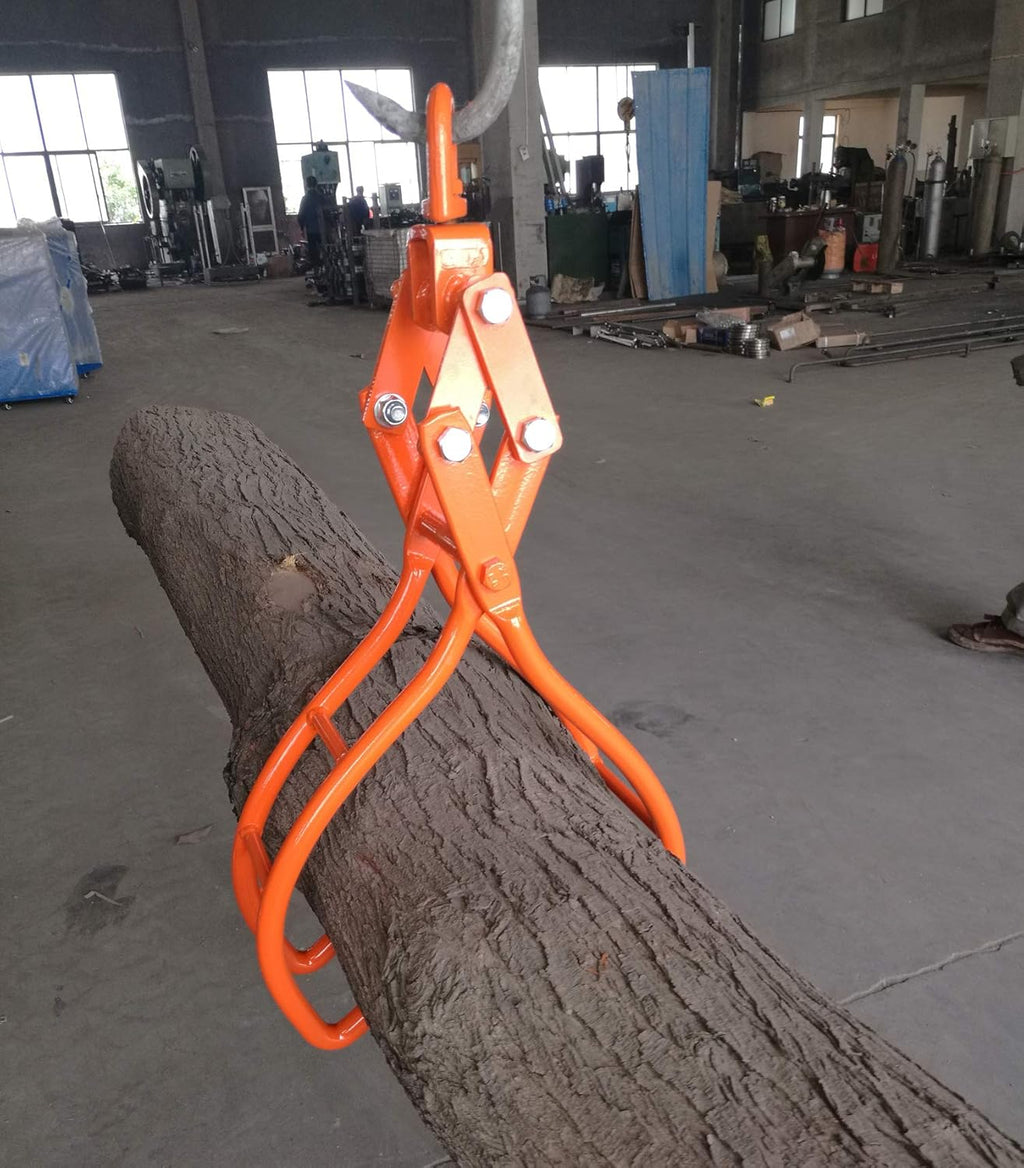 28" 4 Claw Heavy Duty Solid Steel Log Lifting Tongs M9102