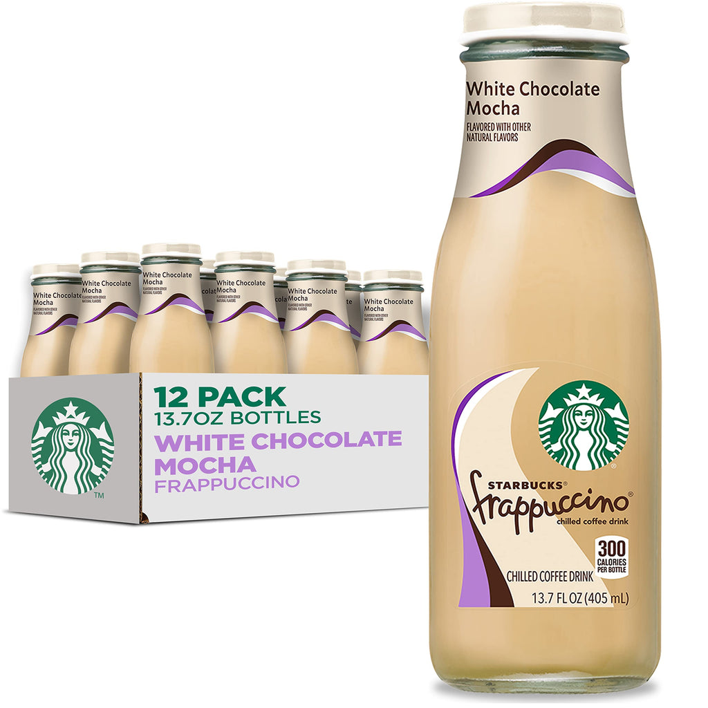 White Chocolate Mocha Coffee Drink 13.7 Fl Oz Bottles (12 Pack) N786