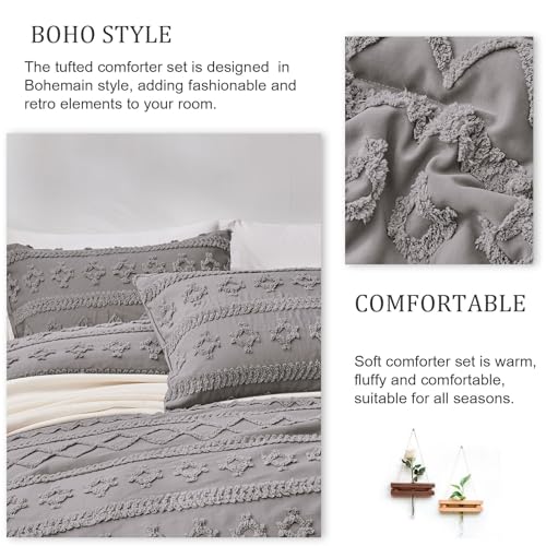 King Size White 3 Pcs Comforter Set X621643