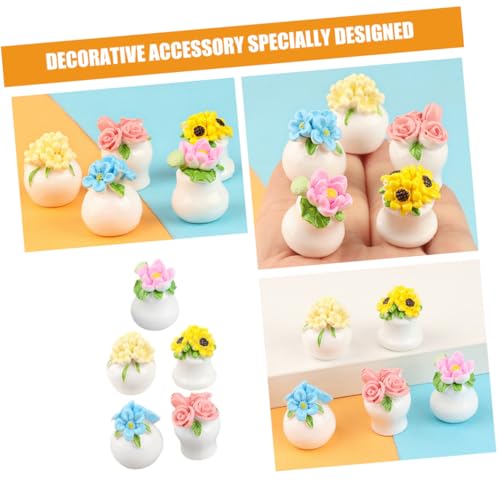 10pcs Artificial Mini Potted Plants S2953