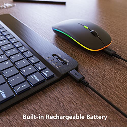 Black Bluetooth Keyboard and Mouse Combo K79042