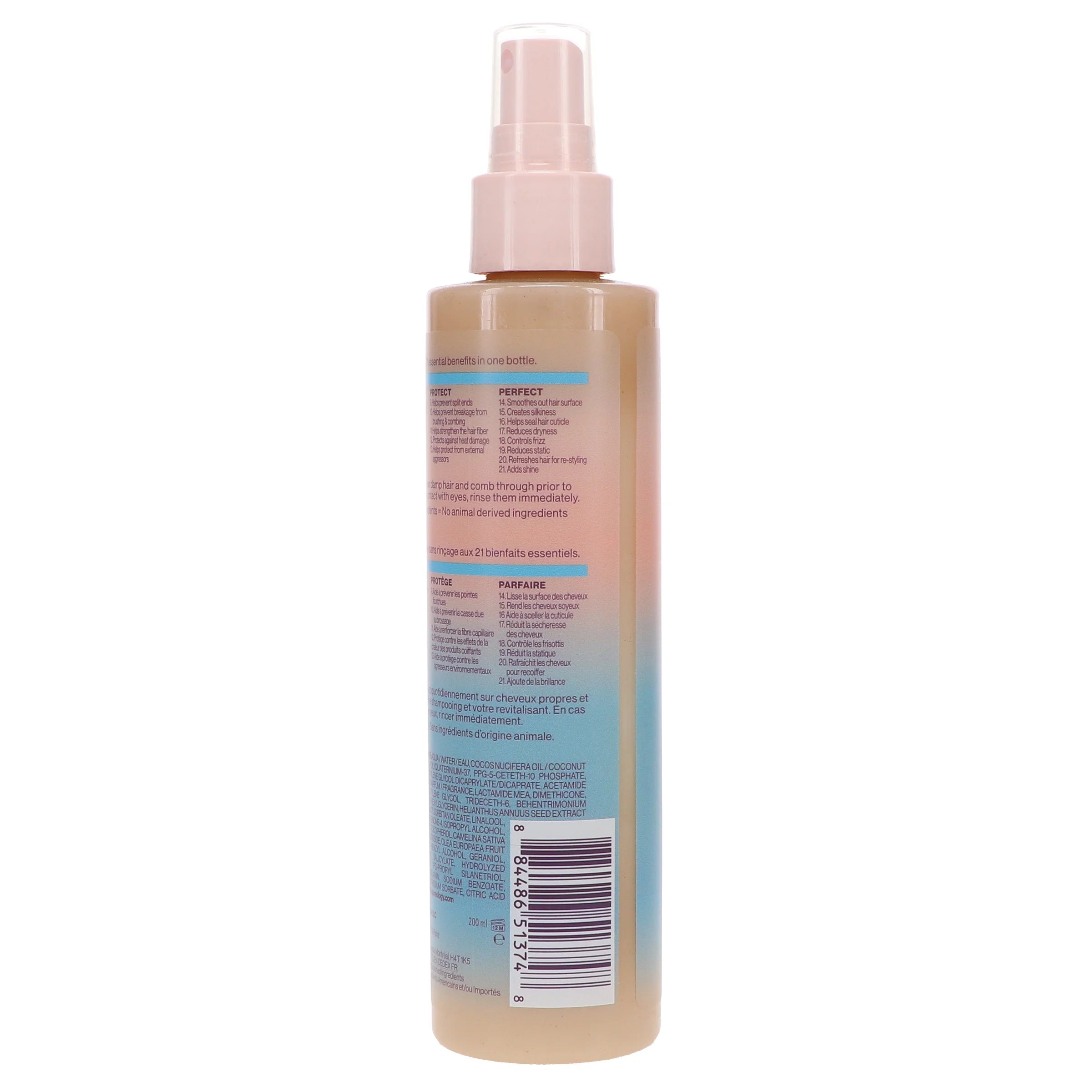 21 Essential Benefits Multi-Tasking Leave-In Spray 6.7 oz K8438